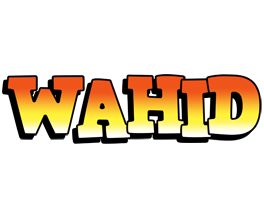 wahid sunset logo