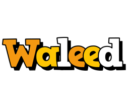 waleed cartoon logo