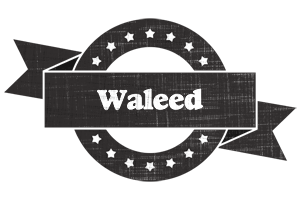 waleed grunge logo