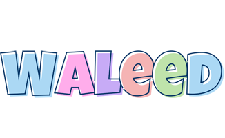 waleed pastel logo