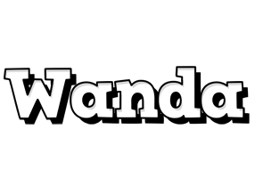 wanda snowing logo