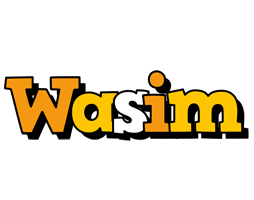 wasim cartoon logo