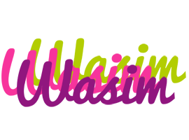 wasim flowers logo