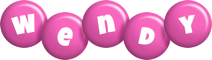 wendy candy-pink logo