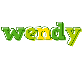 wendy juice logo