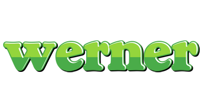 werner apple logo