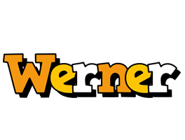 werner cartoon logo