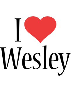 wesley i-love logo