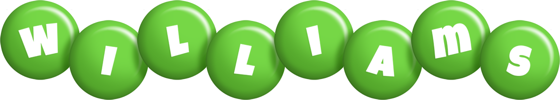 williams candy-green logo