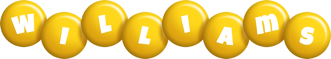 williams candy-yellow logo