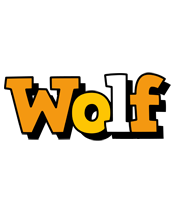 wolf cartoon logo