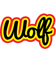wolf flaming logo