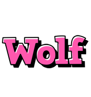 wolf girlish logo