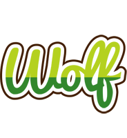 wolf golfing logo