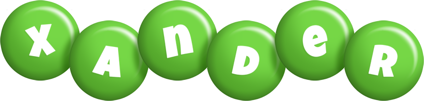 xander candy-green logo