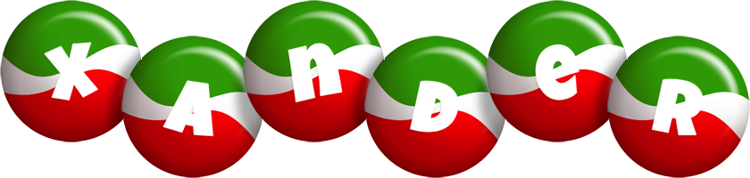 xander italy logo