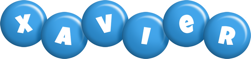xavier candy-blue logo