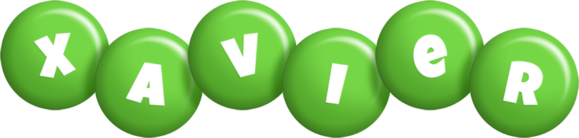 xavier candy-green logo
