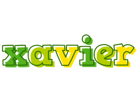 xavier juice logo