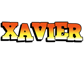 xavier sunset logo