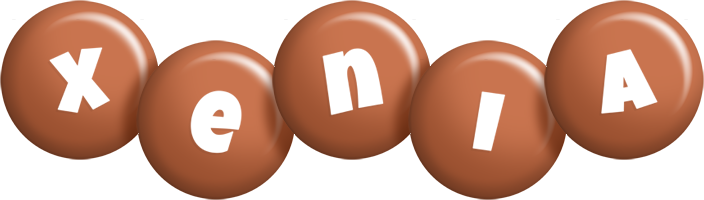 xenia candy-brown logo