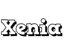 xenia snowing logo