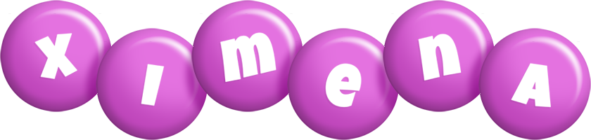 ximena candy-purple logo
