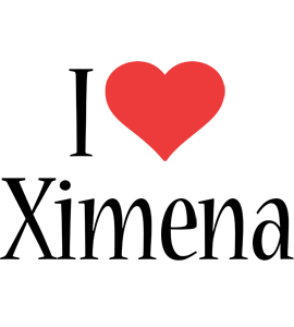 ximena i-love logo