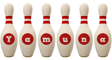 yamuna bowling-pin logo