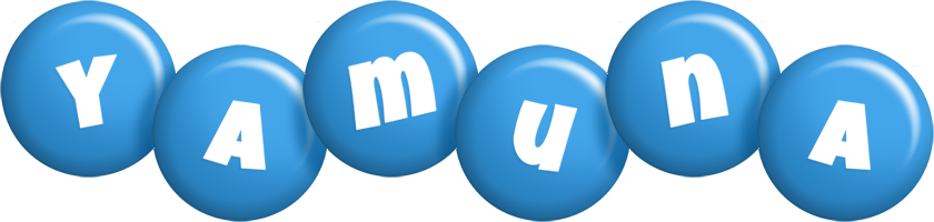 yamuna candy-blue logo