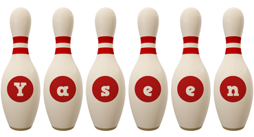 yaseen bowling-pin logo