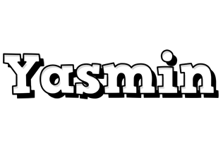 yasmin snowing logo