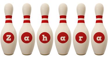 zahara bowling-pin logo