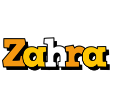 zahra cartoon logo