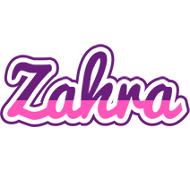 zahra cheerful logo