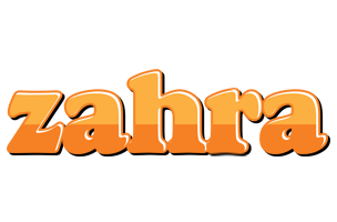 zahra orange logo