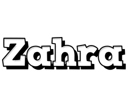 zahra snowing logo