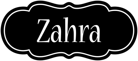 zahra welcome logo