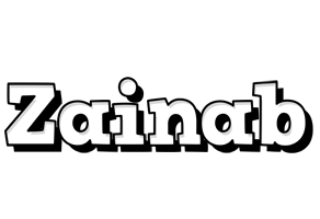 zainab snowing logo