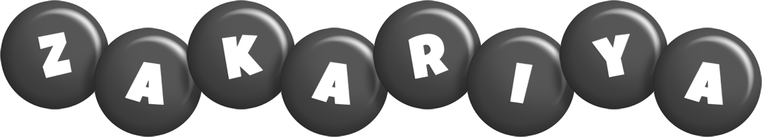 zakariya candy-black logo