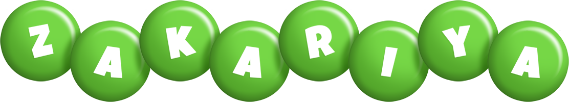 zakariya candy-green logo