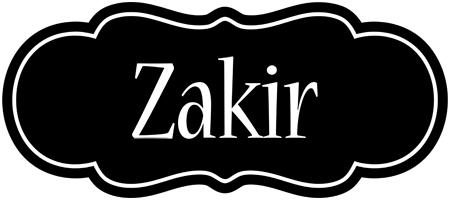 zakir welcome logo