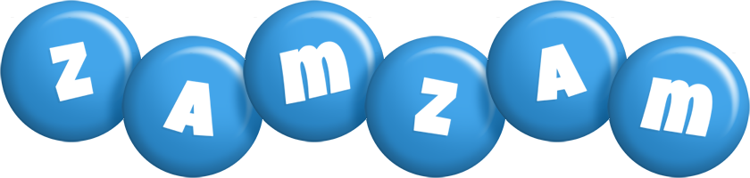 zamzam candy-blue logo