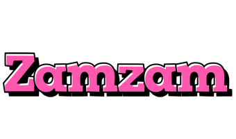 zamzam girlish logo