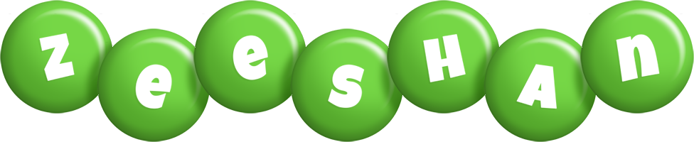 zeeshan candy-green logo