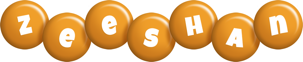 zeeshan candy-orange logo