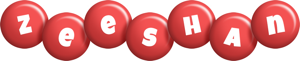 zeeshan candy-red logo