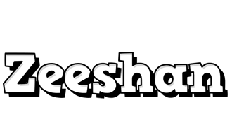 zeeshan snowing logo