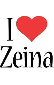 zeina i-love logo