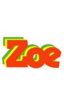 zoe bbq logo